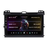 Cumpara ieftin Navigatie Toyota Prado J120 (2002 - 2010), Android 13, Z-Octacore 8GB RAM + 256GB ROM, 9 Inch - AD-BGZ9008+AD-BGRKIT083