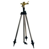 Aspersor Pulsatoriu Zincat cu Trepied Telescopic Strend Pro, 550-905mm, Udare 610mp, 28m Diametru