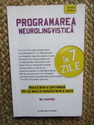 Mo Shapiro - Programarea neurolingvistica foto