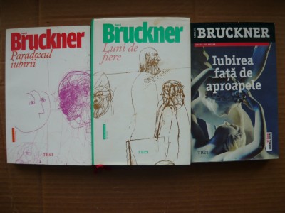 PASCAL BRUCKNER - lot 3 volume (2013 - 2015) foto