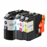 Set 4 cartuse Brother LC227XLBK LC225XLC LC225XLM LC225XLY, Multicolor, Compatibil