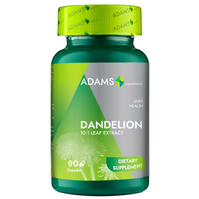 Dandelion - Papadie Extract 370 miligrame 90 capsule Adams Vision foto