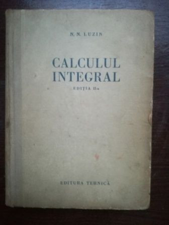 Calculul integral - N. N. Luzin