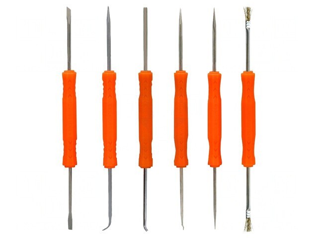 Kit răzuitoare 185mm set 6 bucăți