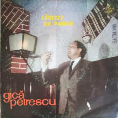 Disc vinil, LP. CANTECE DE PAHAR-GICA PETRESCU