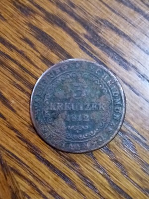 3 Kreuzer 1812 A. foto