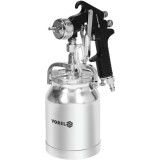 Vorel 80903 - Pistol de vopsit pentru compresor 1.8 mm 1 l vas din metal