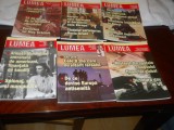 Revista Lumea 2014 -6 numere -nr. 5,7,8,10,11,12