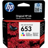 Cartus cerneala HP 653, Tri-color