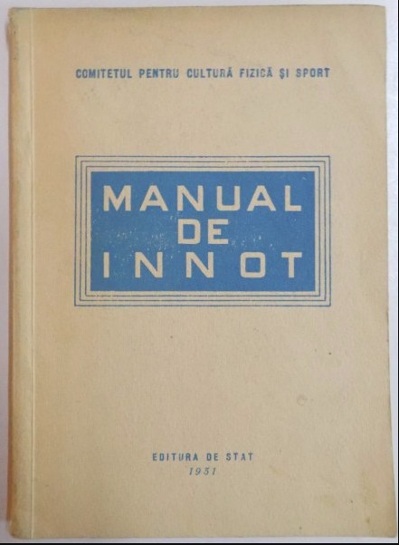 Manual de &icirc;nnot &icirc;not 1951