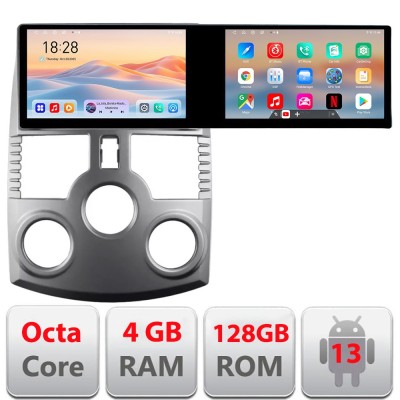 Navigatie Daihatsu Terios 2006-2016 Edotec 2 ecrane 8 core 4+128 21.6 inch Incell android Wifi 5Ghz gps internet kit-terios- CarStore Technology foto