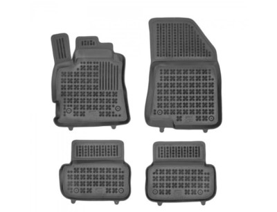 Covorase auto Dacia Sandero, 01.2021-, negru; elastomer, RapidAuto foto
