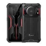 Cumpara ieftin Telefon mobil FOSSiBOT F101P Negru cu rosu, 4G, 5.45 HD+ IPS, 7GB RAM (4GB+3GB extensibili), 64GB ROM, Android 13, 24MP AF+5MP+0.3MP, 10600mAh, 18W, N