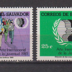 ANUL INTERNATIONAL AL TINERETULUI 1985 SALVADOR MI. 1545-1548 MNH