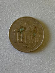 Moneda 10000 LIRE - 10 bin lira - 1996 - Turcia - KM 1027 (79)