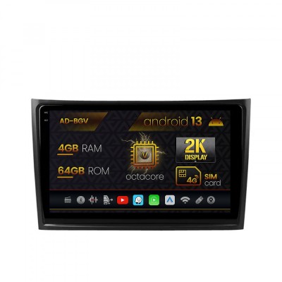 Navigatie Volvo XC90 (2002-2014), Android 13, V-Octacore 4GB RAM + 64GB ROM, 10.36 Inch - AD-BGV10004+AD-BGRKIT393 foto