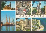 CPIB 24966 CARTE POSTALA - CONSTANTA, MOZAIC, CIRCULATA, TIMBRU