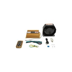 Sirena wireless cu difuzor si microfon 12V 200W Breckner Germany Cod: BK92819 Automotive TrustedCars