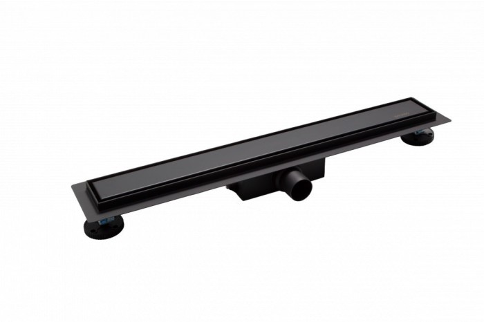 Scurgere de duș Duplex Black Next L 800