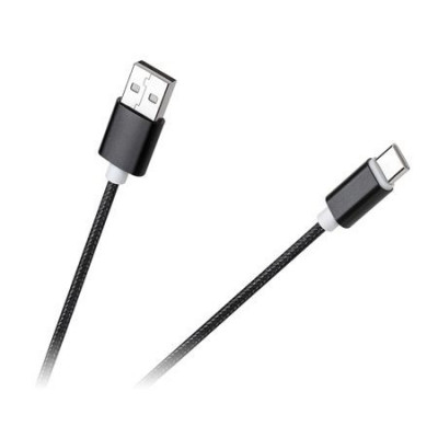 CABLU USB TATA - USB TATA TIP C NEGRU 2M M-LIFE foto