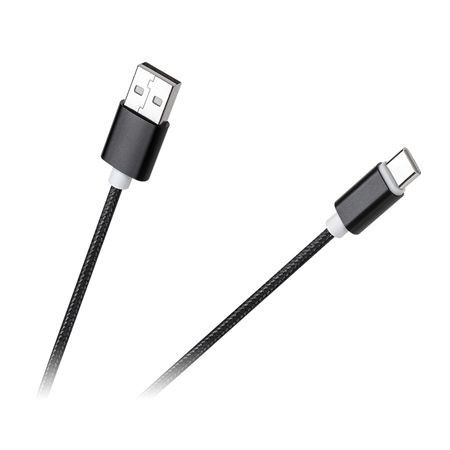 CABLU USB TATA - USB TATA TIP C NEGRU 2M M-LIFE