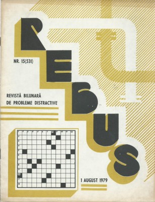 Revista Rebus nr. 15 / 1 august 1979 foto
