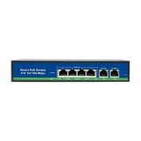 Switch BestNPS NPS0420FBL, 4+2 porturi 10/100Mbs, PoE, 78W SafetyGuard Surveillance