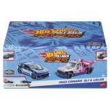 HOT WHEELS SET 2 MASINUTE METALICE PULL BACK CAMARO ZL1 2022 SI LOLUX 1:43