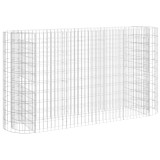 Cumpara ieftin Strat inaltat gabion, 190x50x100 cm, fier galvanizat