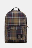 Barbour rucsac culoarea verde, mare, cu imprimeu, UBA0754