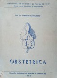 Curs Obstetrică Corneliu Gavrilescu, 1980, 423 pagini, Litografia I.M.F. Iași, Carte Medicină