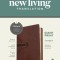 NLT Compact Giant Print Bible, Filament Enabled Edition (Red Letter, Leatherlike, Mahogany Celtic Cross)