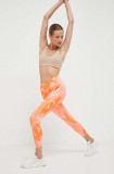 Cumpara ieftin Adidas by Stella McCartney leggins de antrenament TruePurpose Optime culoarea portocaliu, modelator