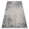 Covor TULS structural, franjuri 51327 Vintage, ornament fildeş / cremă, 80x150 cm
