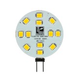Bec LED Adeleq Lumen disc G4 2W 200lm lumina calda 3000K 12V