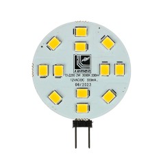 Bec LED Adeleq Lumen disc G4 2W 200lm lumina calda 3000K 12V