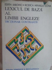 Edith Iarovici - Lexicul de baza al limbii engleze (Editia: 1979) foto