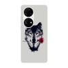Husa compatibila cu Huawei Nova Y70 model Wolf in love, Silicon, TPU, Viceversa, Transparent, Carcasa