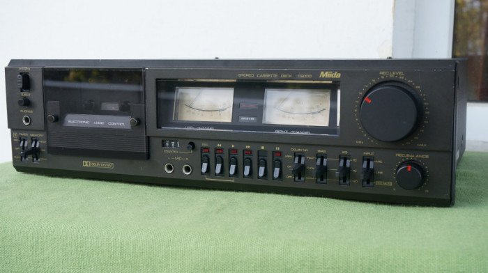 Casetofon deck vintage Miida C3000