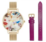 Cumpara ieftin Ceas Dama, Olivia Burton, Pop Art OBGSET153, Set cu Bratara suplimentara - Marime universala