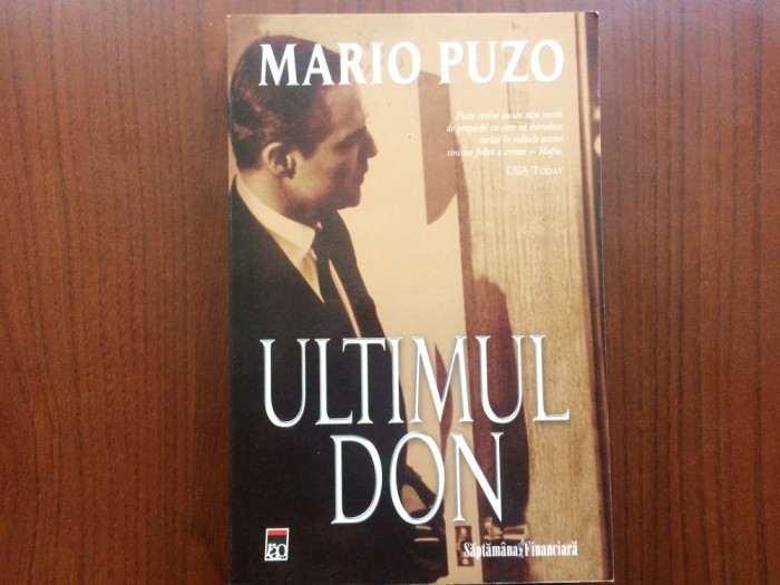 Ultimul don Mario Puzo roman grupul editorial editura rao 2007 roman carte