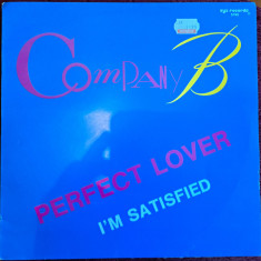 Disc Vinyl MAXI Company B - Perfect Lover / I'm Satisfied-ZYX Records-ZYX 5790