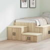 VidaXL Dulap de depozitare Stejar sonoma 127 x 41 x 40 cm 866653
