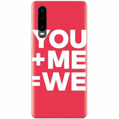 Husa silicon pentru Huawei P30, Valentine Boyfriend foto