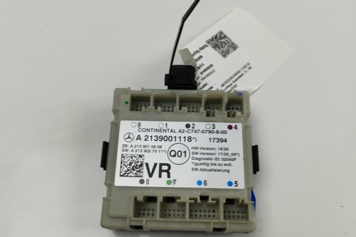Modul de control ușă dreapta față MERCEDES-BENZ E W213 2017 OEM: A2139001118,A2139010608,A2139027011 30481811