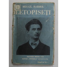 LETOPISETI - DRAMA IN 5 ACTE SI UN PROLOG de MIHAIL SORBUL