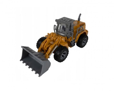 Excavator, 22.5 x 9 x 9.5 cm, 1:48, galben, MalPlay 109739 foto