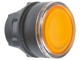 Comutator 22mm cu Buton Portocaliu