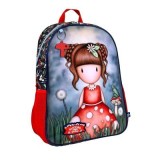 Rucsac Gorjuss, Little Mushroom, 1 compartiment, 34x43x16 cm