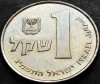Moneda exotica 1 SHEQEL - ISRAEL, anul 1983 * cod 19 = monetaria JERUSALEM, Asia
